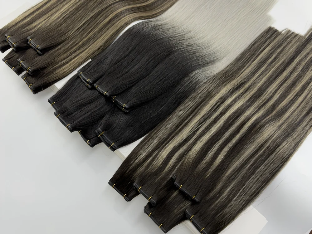 Какие новые цвета Genius Weft Colors являются ведущими тенденциями в области волос?