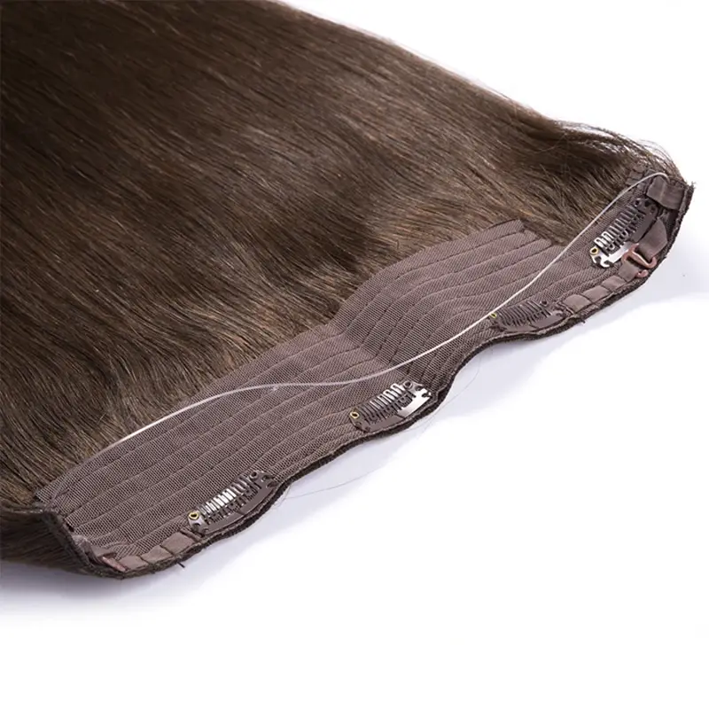 Наращивание волос Halo, человеческие волосы