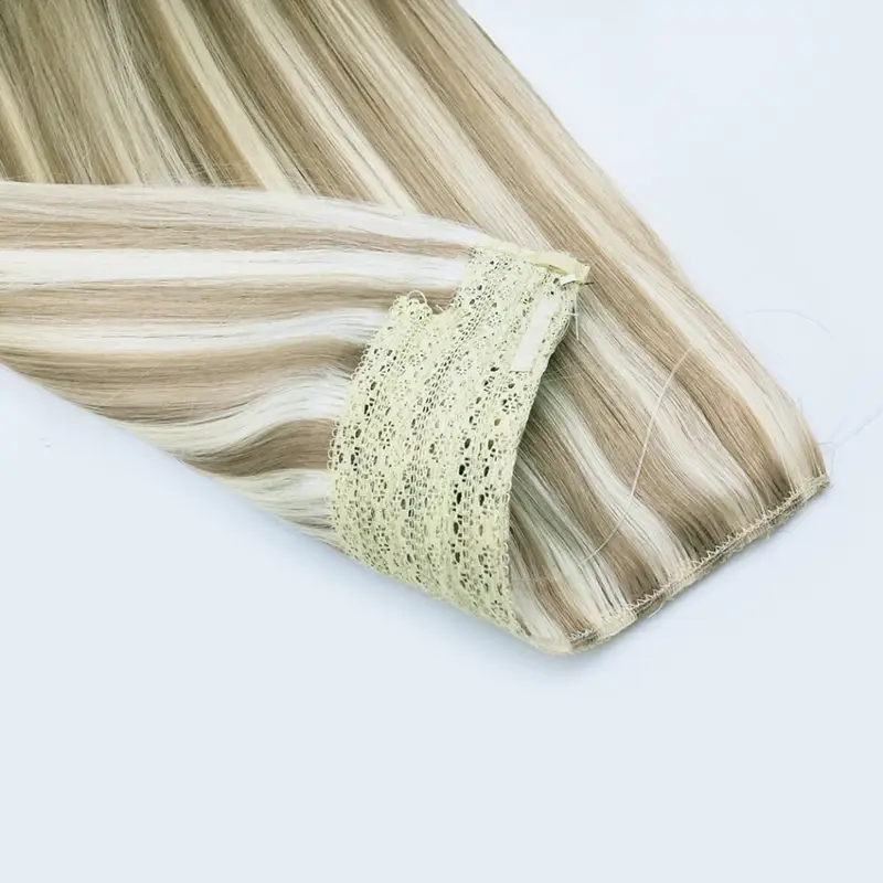 Наращивание человеческих волос Halo